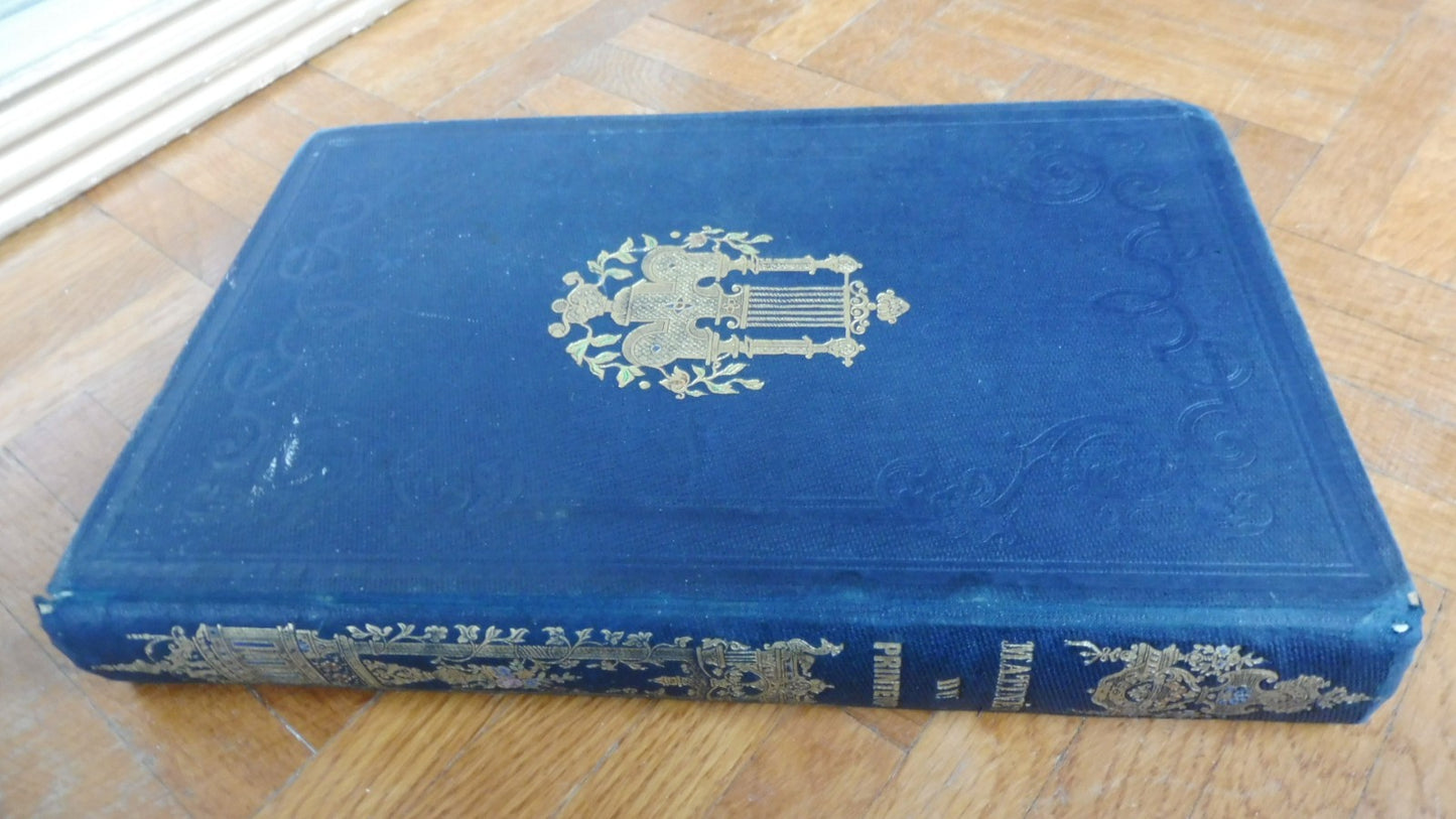 Matinées du printemps (Champagnac) 1847 RELIURE ROMANTIQUE