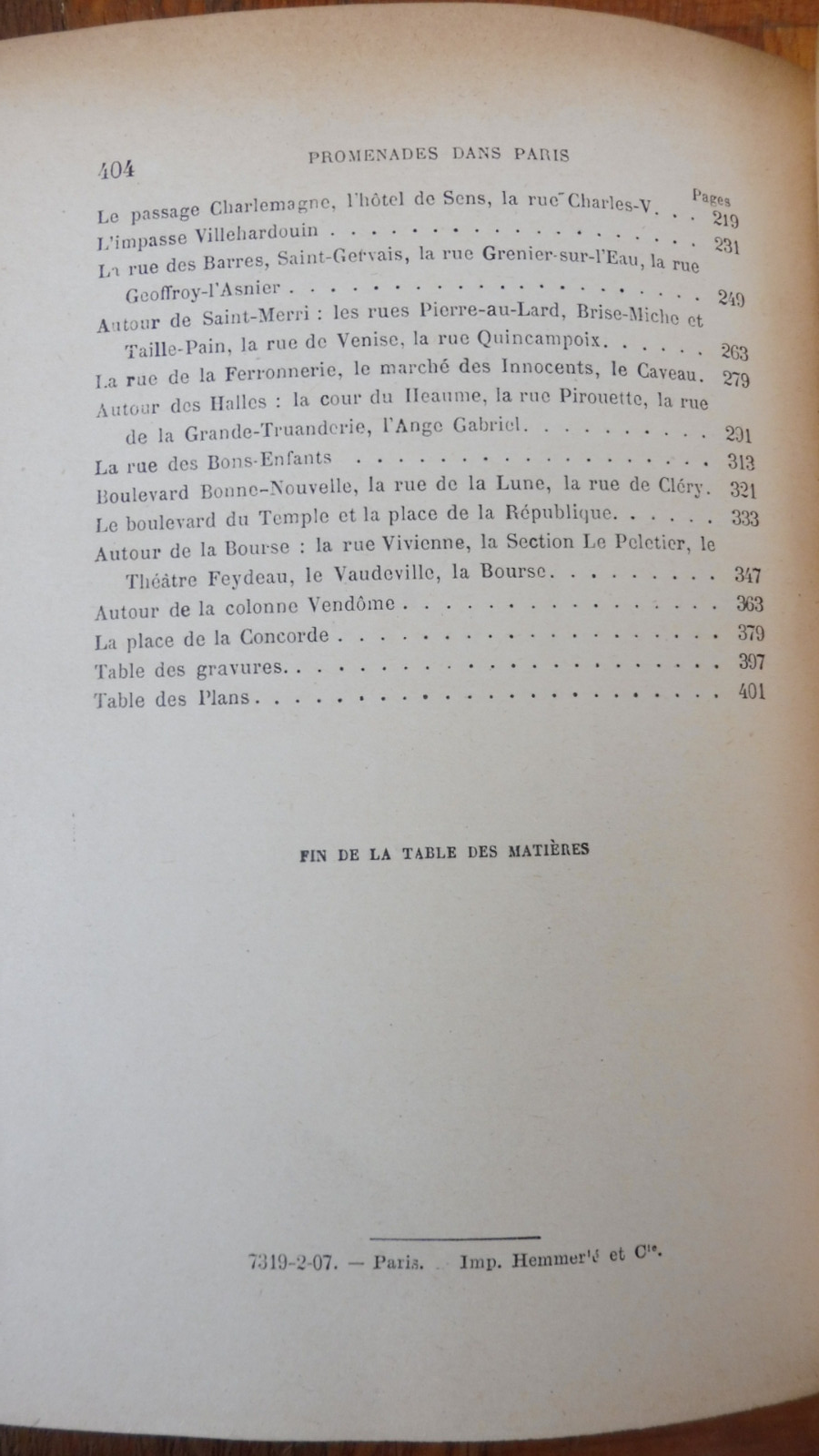 Promenades dans Paris (Georges Cain) 1907