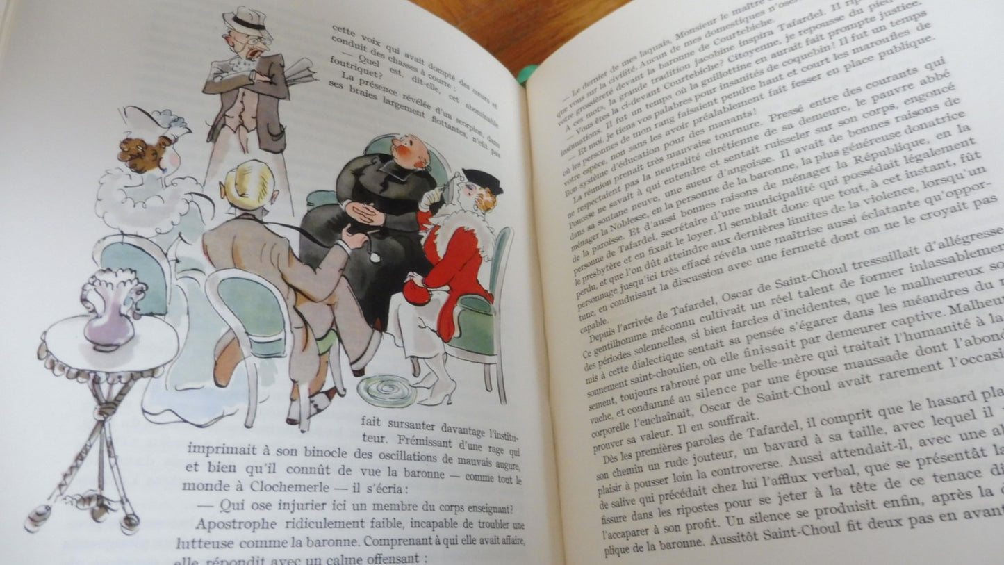 Clochemerle (Gabriel Chevallier) 1943 illus. Touchet VELIN