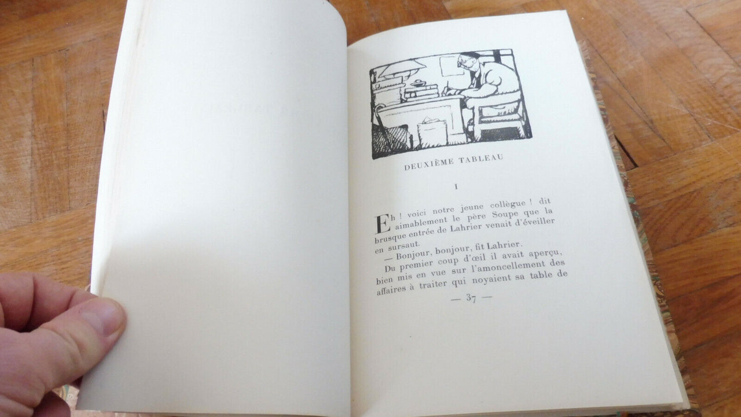 Messieurs les ronds-de-cuir (Georges Courteline) 1920 NUMEROTE VELIN