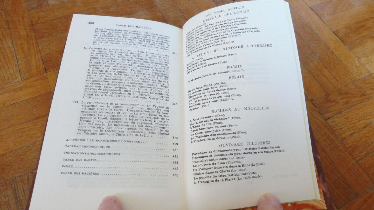 Histoire Sainte. Le Peuple de la Bible (Daniel Rops) 1959