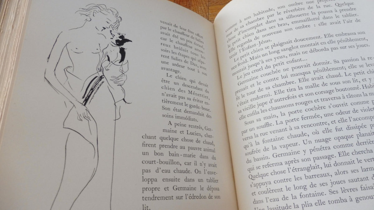 Les Dimanches de la comtesse de Narbonne (Daisy Fellowes) 1935 illus. Vertès