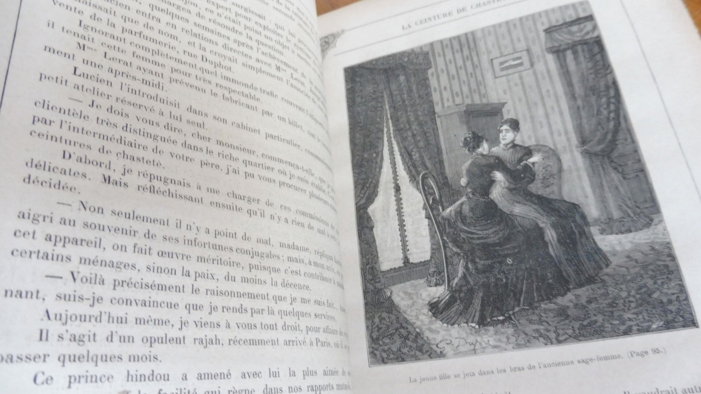 La Ceinture de chasteté (Jacques Casanova) s.d. illus. Dupré...