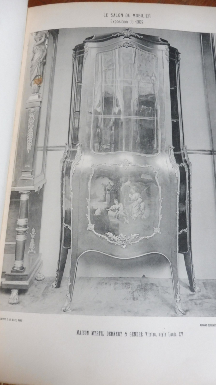 Le Salon des industries du mobilier. Exposition de 1902 ENVOI