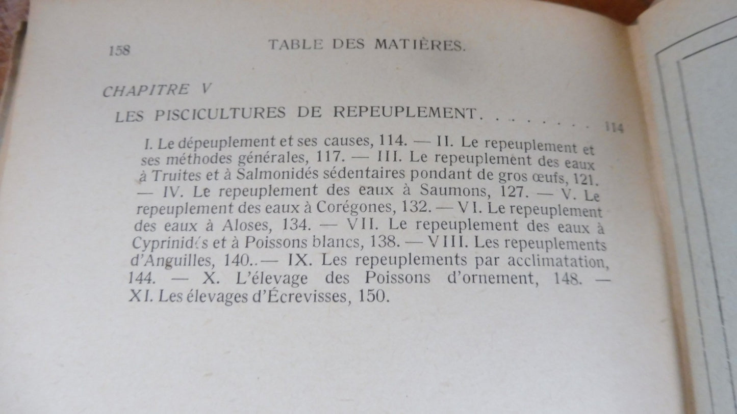 Manuel de pisciculture (Louis Roule) 1932