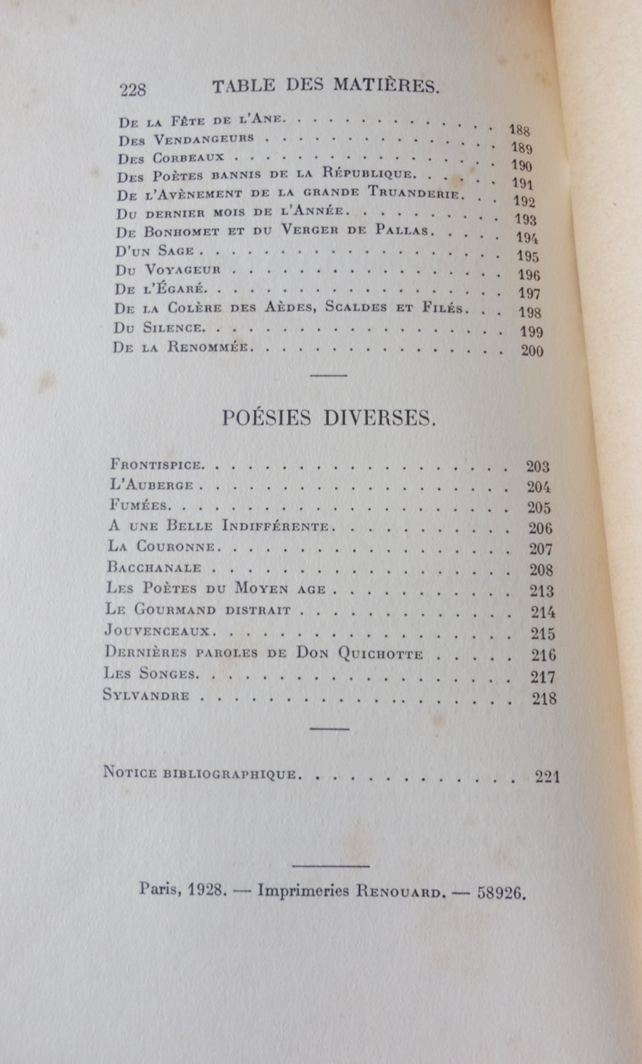Poèmes (André Mary) 1928 EO