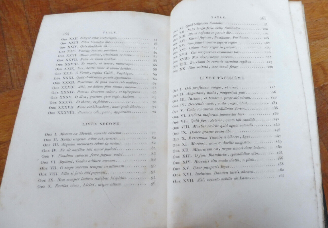 Odes, épodes et poème séculaire d'Horace 1823