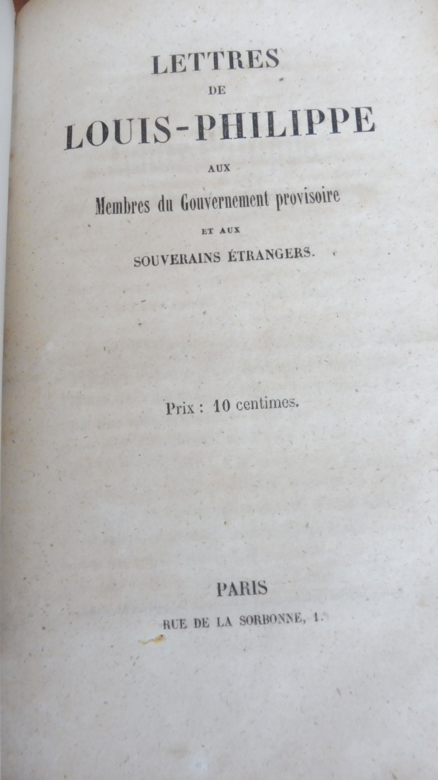 Recueil de pièces. France 1848 et histoire du socialisme HISTOIRE SOCIALISME