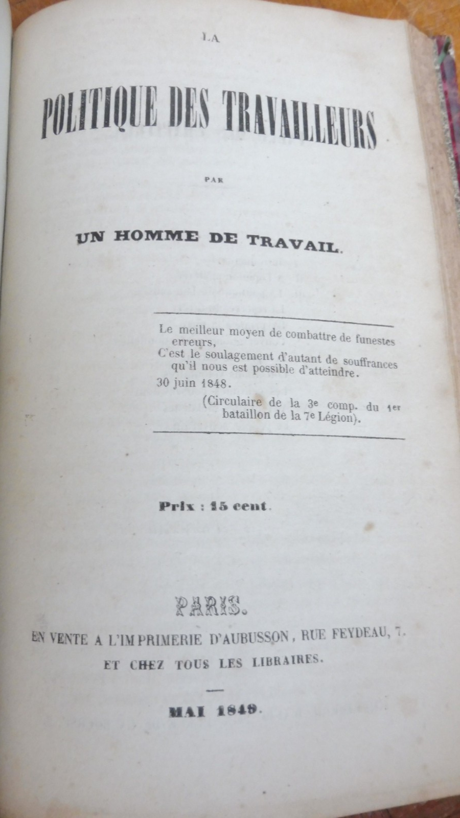 Recueil de pièces. France 1848 et histoire du socialisme HISTOIRE SOCIALISME