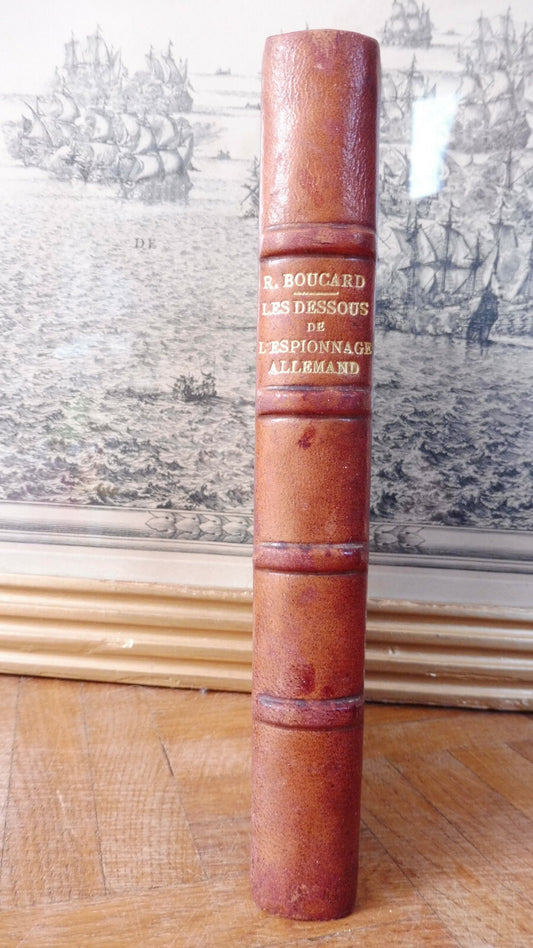 Les Dessous de l'espionnage allemand (Robert Boucard) s.d. ENVOI