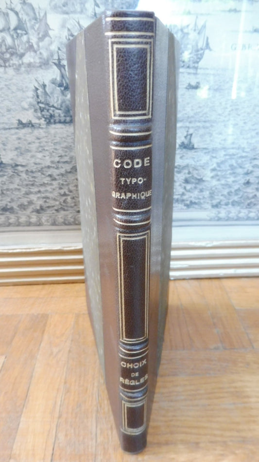 Code typographique (Georges Lecomte pref.) 1957