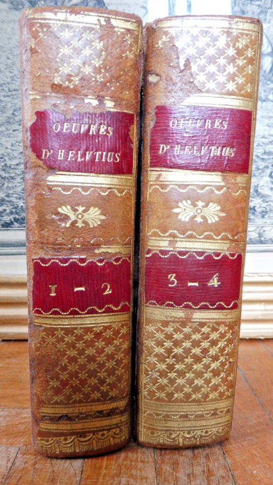 De l'esprit (Helvétius) 1793 PHILOSOPHIE MATERIALISME