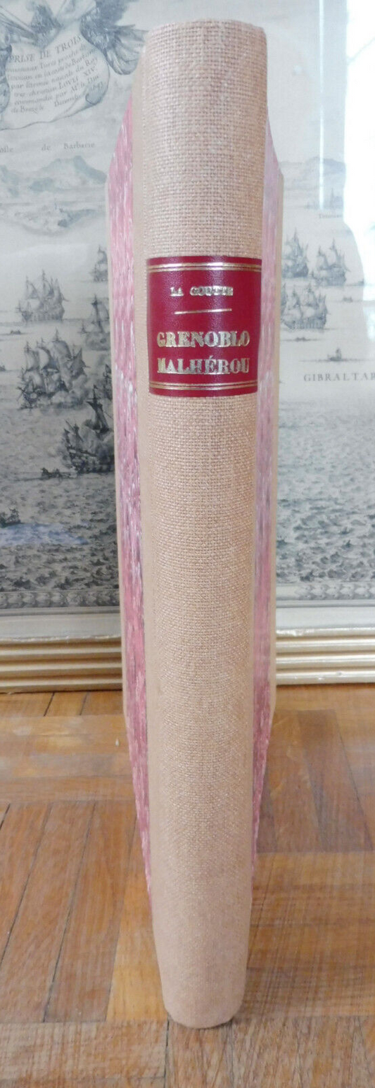 Grenoblo Malhérou (Blanc dit La Goutte) 1864 illus. Rahoult, Dardelet DAUPHINE