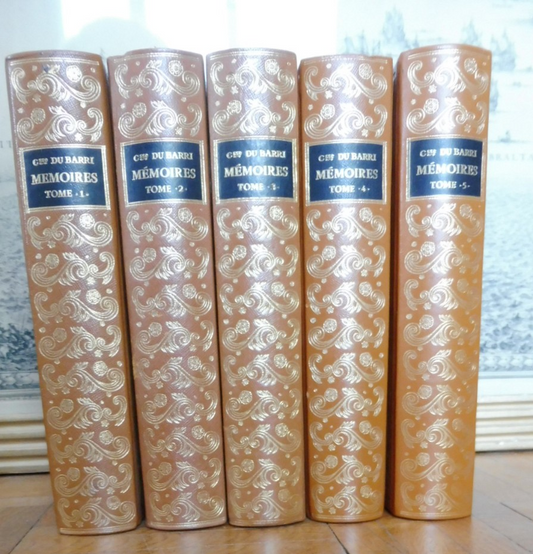 Mémoires de la Comtesse Du Barry 1967 5/5 JEAN DE BONNOT