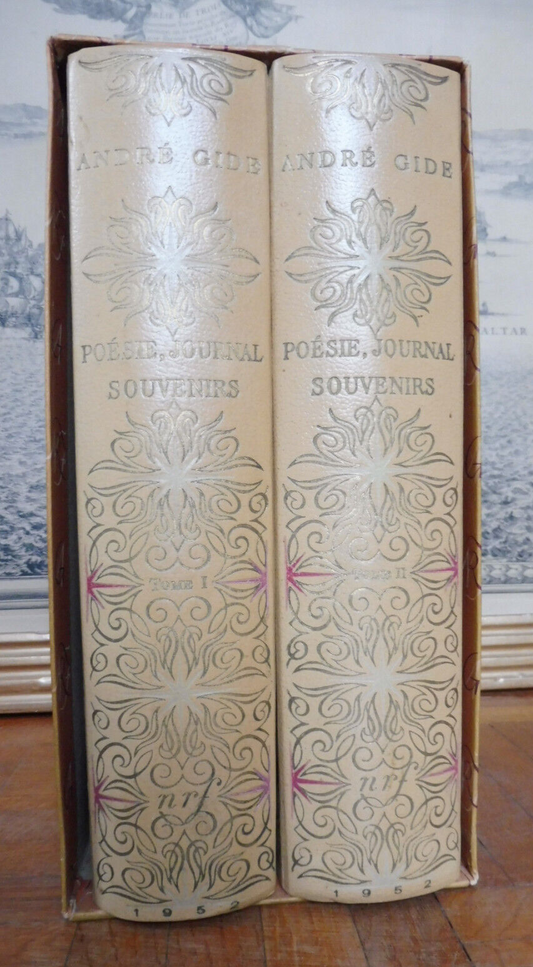 Poésie, journal, souvenirs (André Gide) 1952 2/2 illus. Fontanarosa, Brayer...