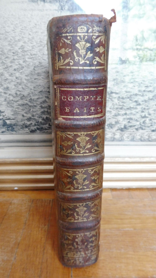 Les Comptes faits, ou tarif général (François Barrême) 1755