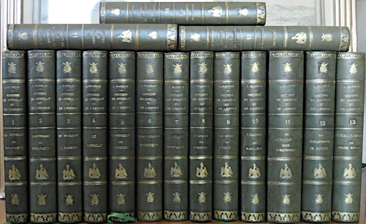 Histoire du Consulat et de l'Empire (Louis Madelin) 1943-54 16 vol.