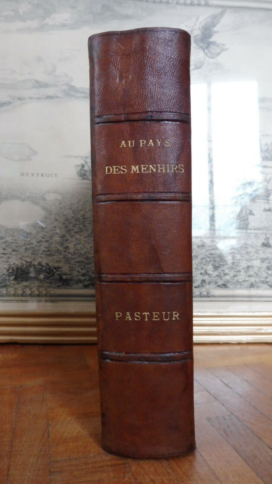 Au Pays des menhirs + Pasteur, sa vie, son oeuvre (L. Ville et F. Bournand) s.d.