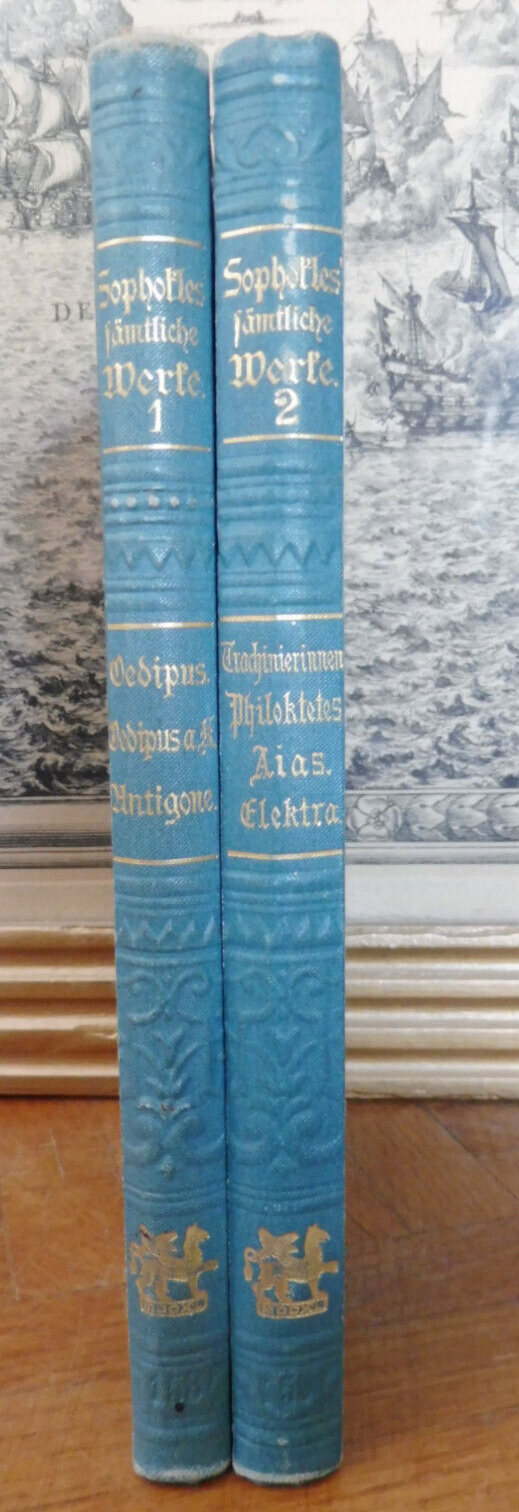Sophokles Fämliche Werke s.d. 2 vol.