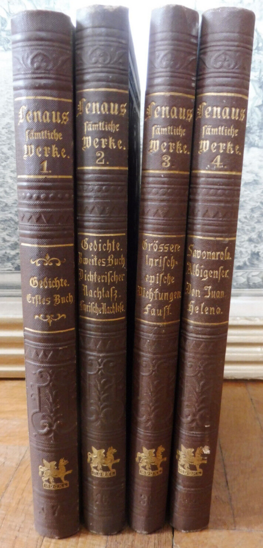 Lenaus fämlische Werke (Nikolaus Lenau) 4 vol.