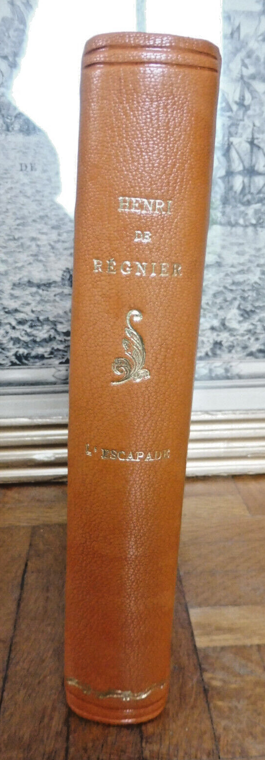 L'Escapade (Henri de Régnier) 1929 illus. Vibert VELIN