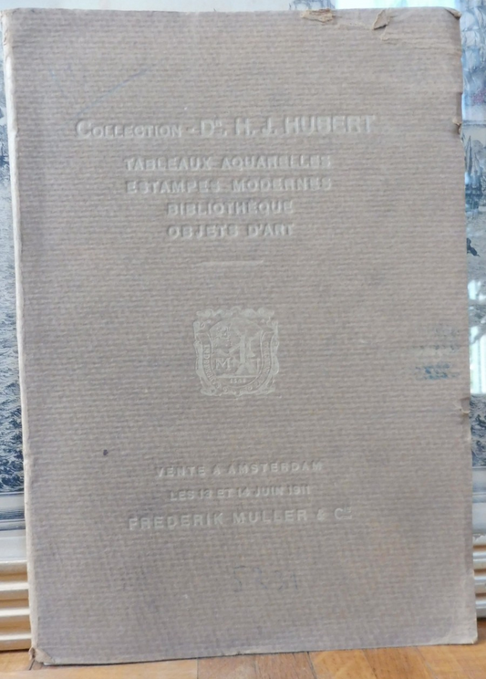 Catalogue de la collection du Dr. H. J. Hubert 1911