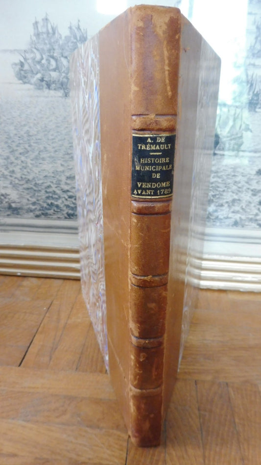 Histoire municipale de Vendôme avant 1789 (De Trémault) 1904