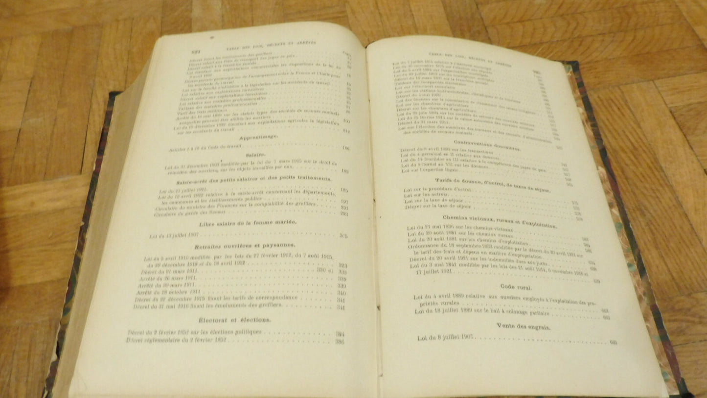 Traité théorique et pratique des justices de paix (Louis Pabon) 1932 vol.4