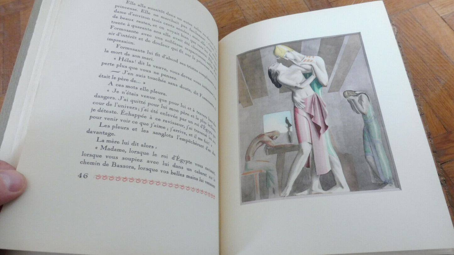 La Princesse de Babylone (Voltaire) 1925 illus. Barte NUMEROTE VELIN