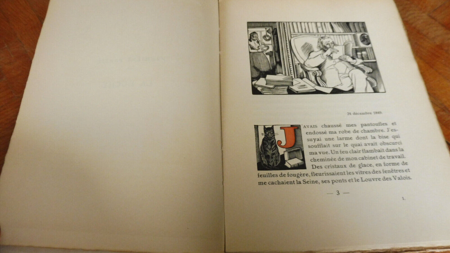 Le Crime de Sylvestre Bonnard (Anatole France) 1923 illus. Siméon VELIN