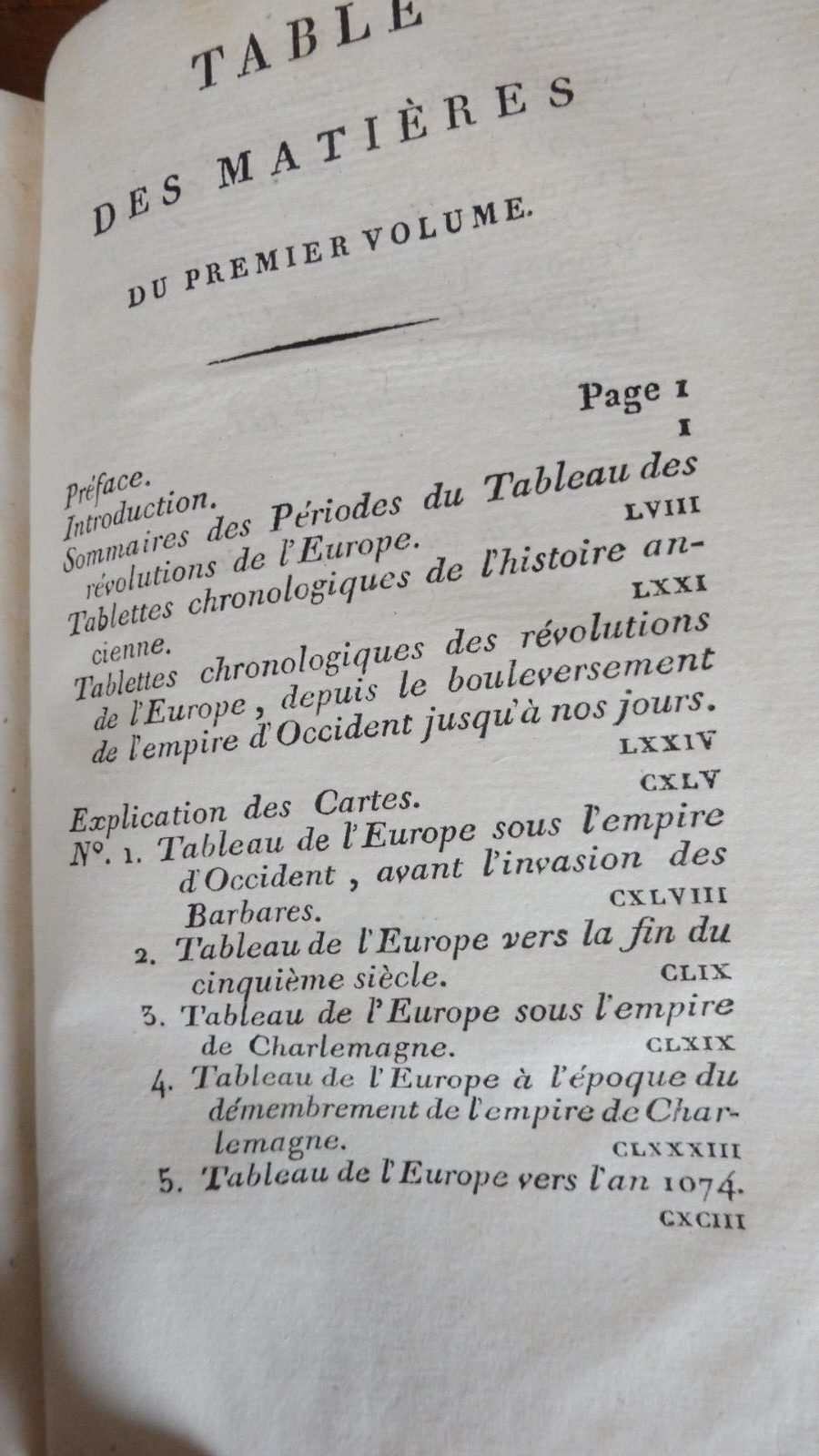 Tableau des révolutions de l'Europe (Koch) 1807 3/3