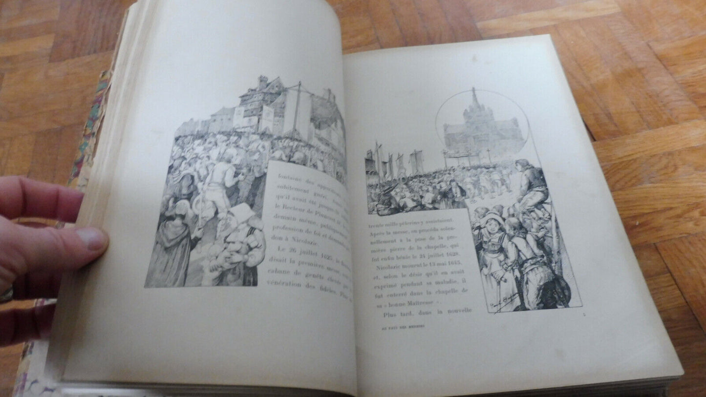 Au Pays des menhirs + Pasteur, sa vie, son oeuvre (L. Ville et F. Bournand) s.d.