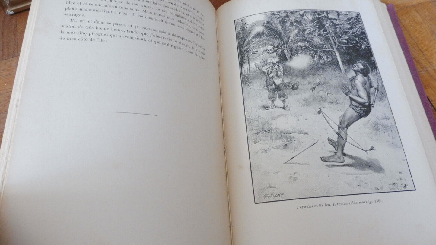 Robinson Crusoé (Daniel De Foë) s.d. illus. Paget