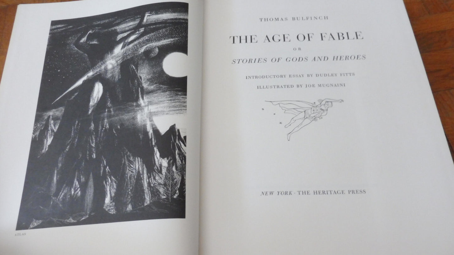 The Age of fable (Dudley Fitts) 1958 illus. Mugnaini