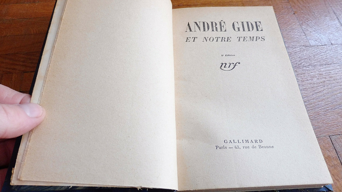 A. Gide et notre temps (coll.) + Découvrons H. Michaux (A. Gide) 2 t. en 1 vol.