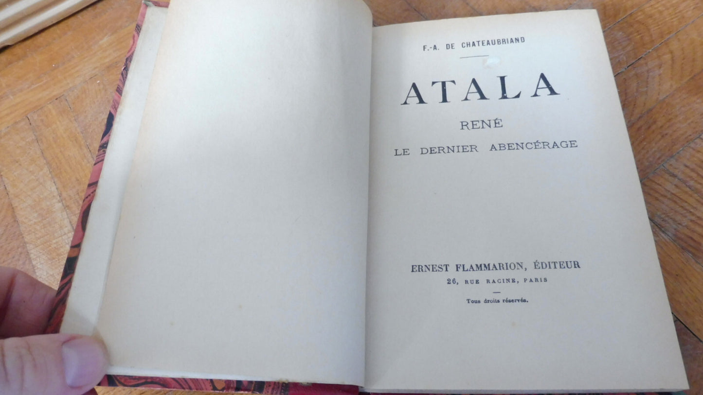 Atala. René. Le Dernier Abencérage (Chateaubriand) 1941