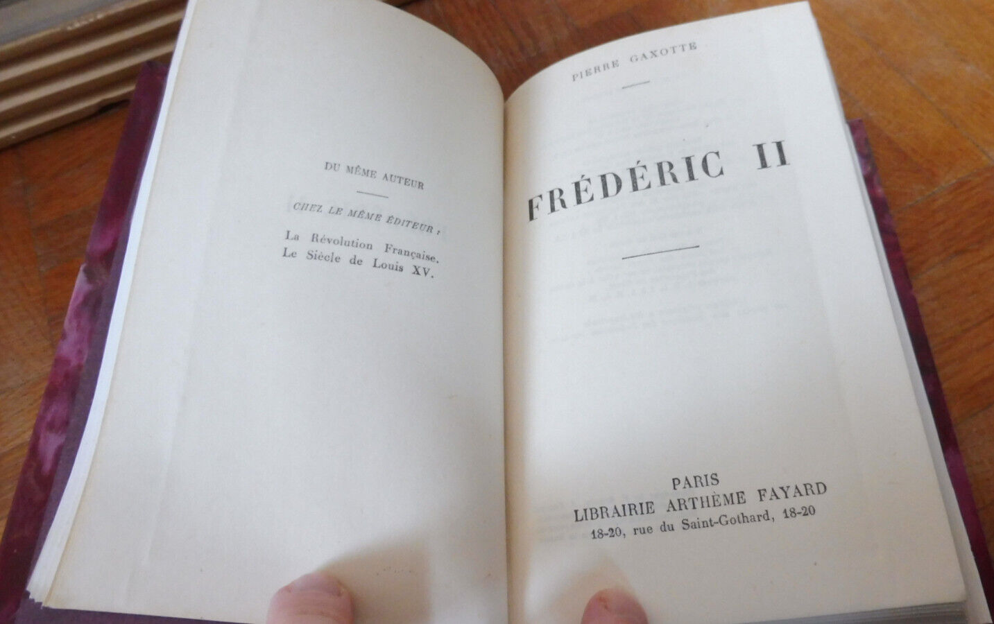 Frédéric II (Pierre Gaxotte) 1947