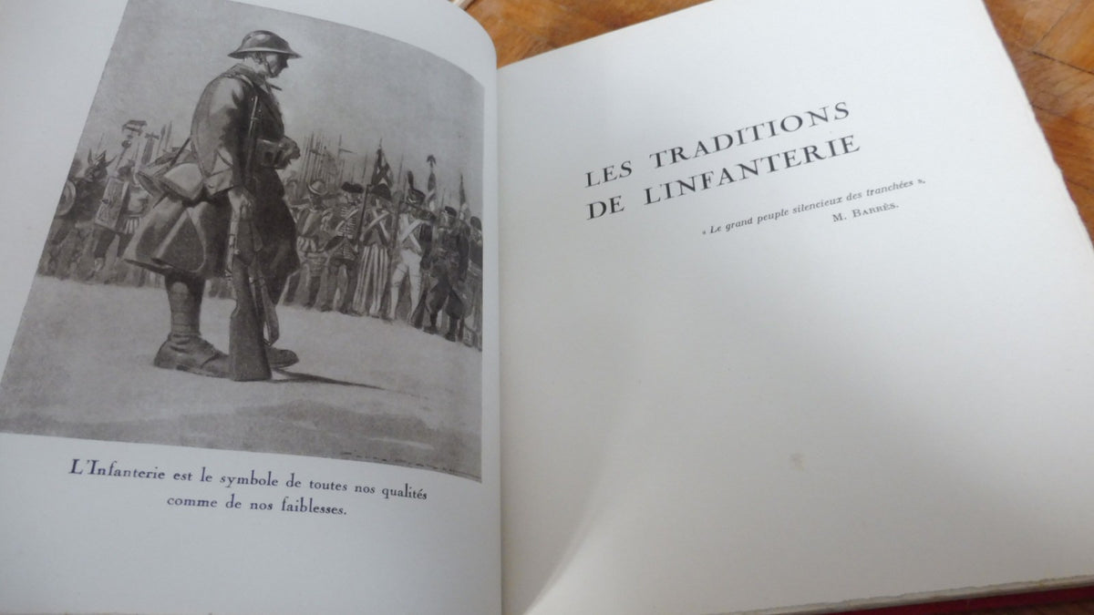 Ceux de l'infanterie 1939-1940 (Jean Tournassus) 1943 illus. Probst