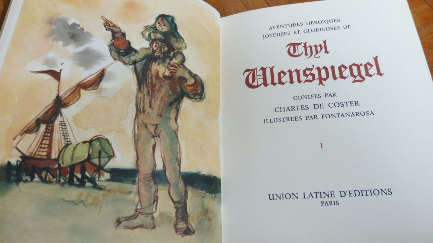 Thyl Ulenspiegel (Charles De Coster) 1981 illus. Fontanarosa 3/3