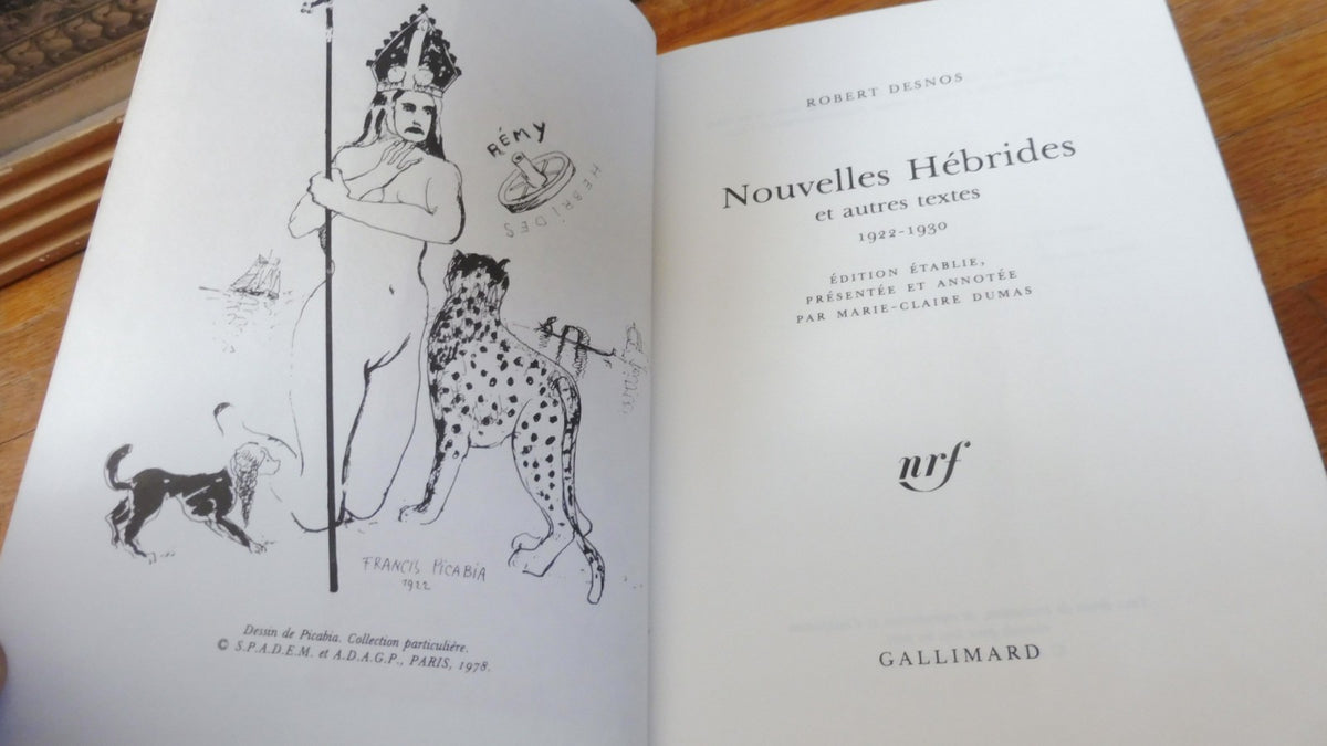 Nouvelles Hébrides (Robert Desnos) 1978