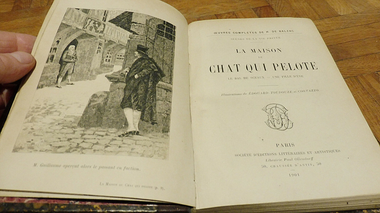 La Maison du Chat qui Pelotte (Balzac) 1901