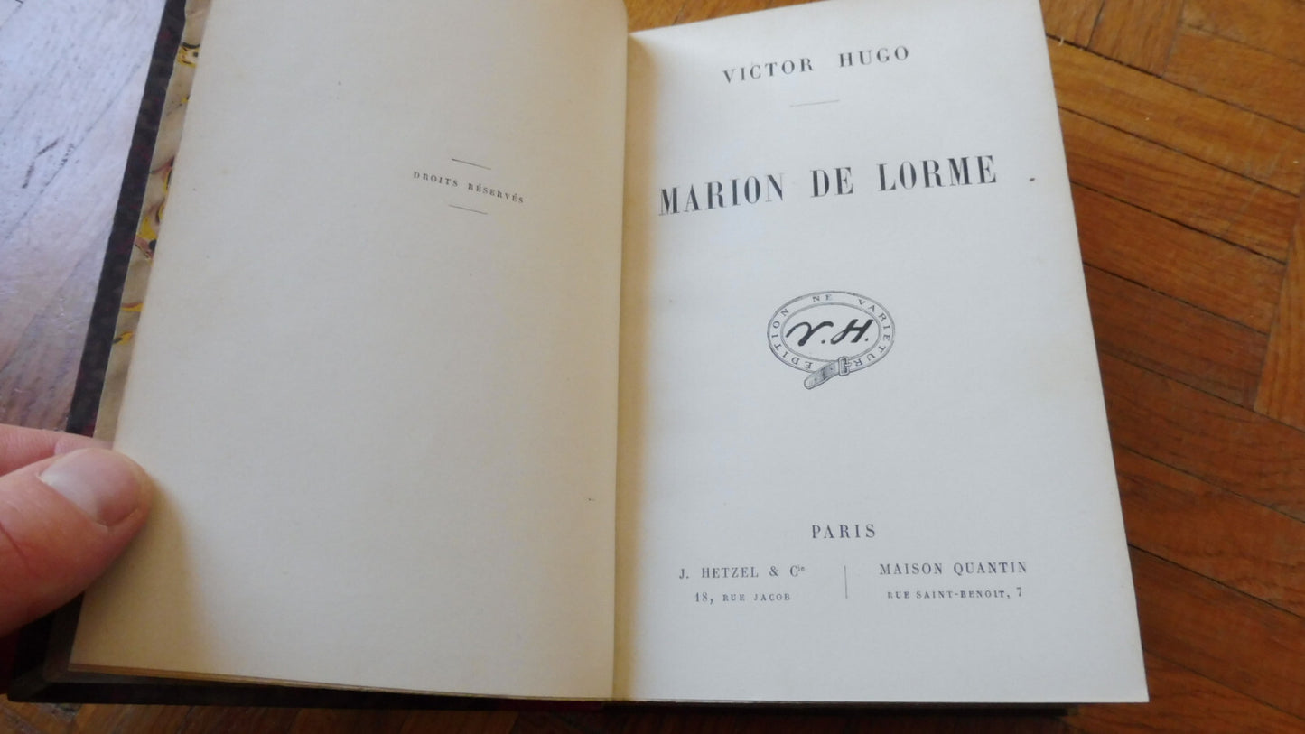 Marion De Lorme (Victor Hugo) s.d.