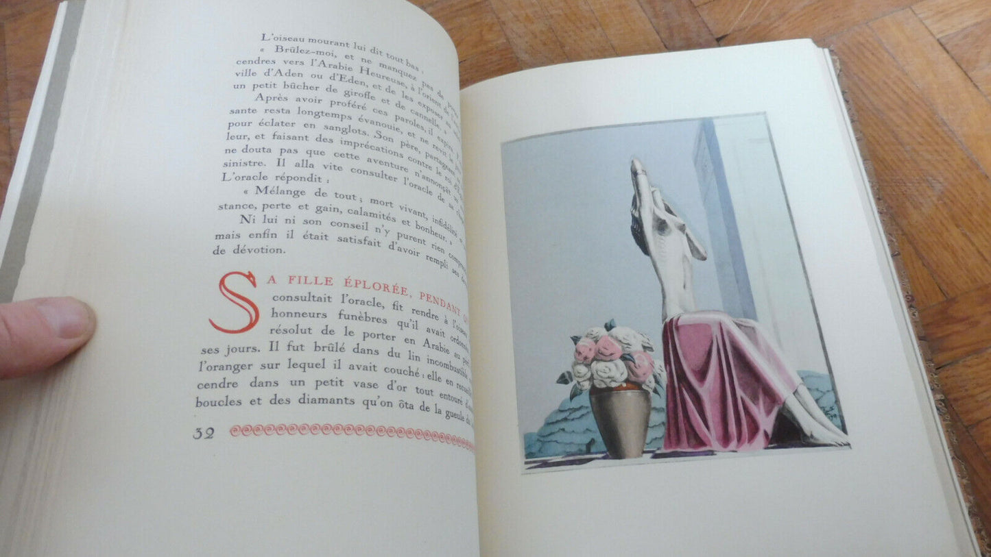 La Princesse de Babylone (Voltaire) 1925 illus. Barte NUMEROTE VELIN