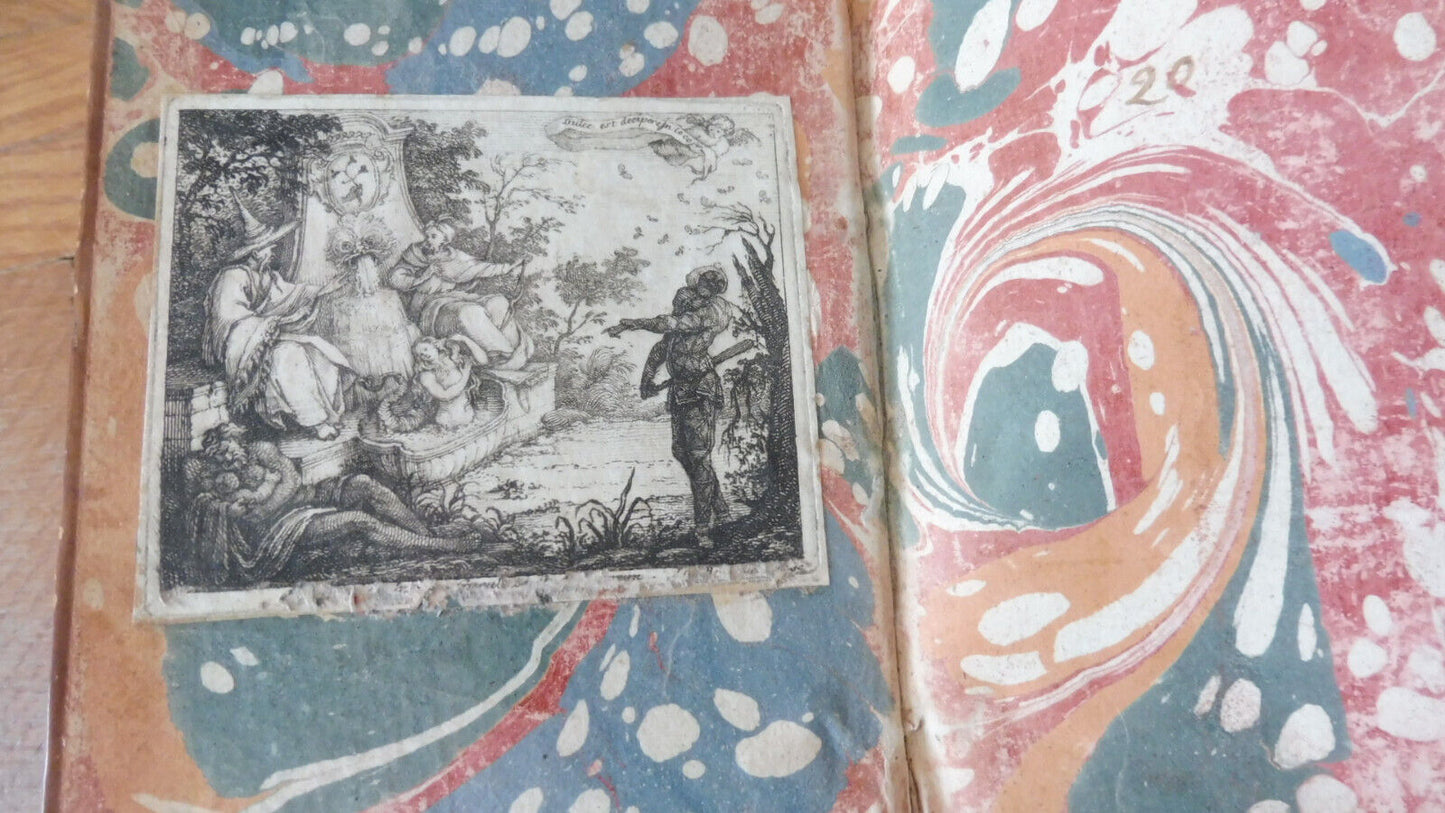 Voyage de Paris à St. Cloud. Festes de Paris... 1751 5 vol. en 1 tome