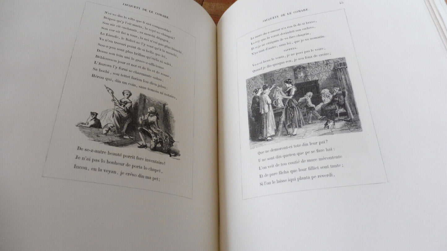Grenoblo Malhérou (Blanc dit La Goutte) 1864 illus. Rahoult, Dardelet DAUPHINE