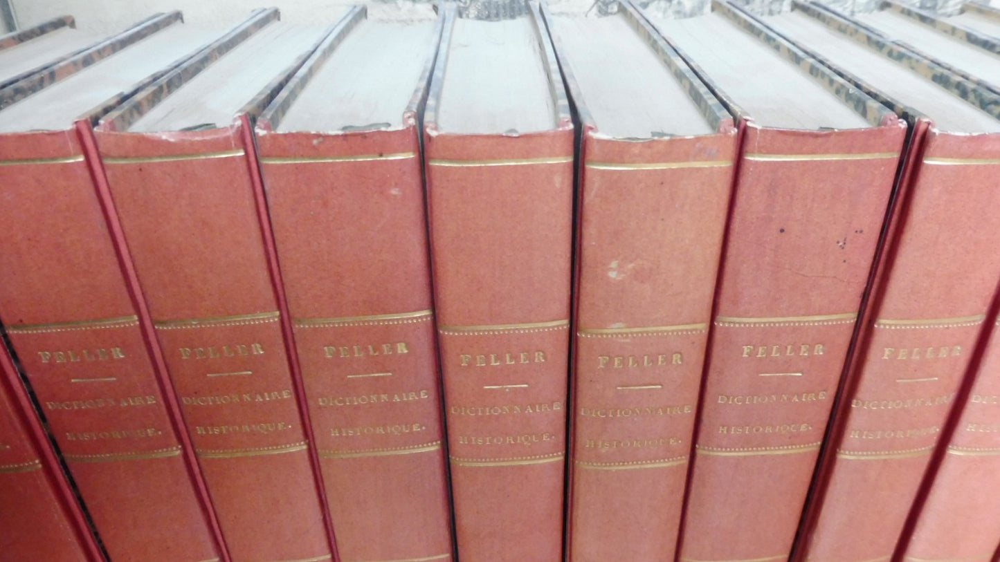 Biographie universelle ou dictionnaire historique (De Feller) 1844 13/13