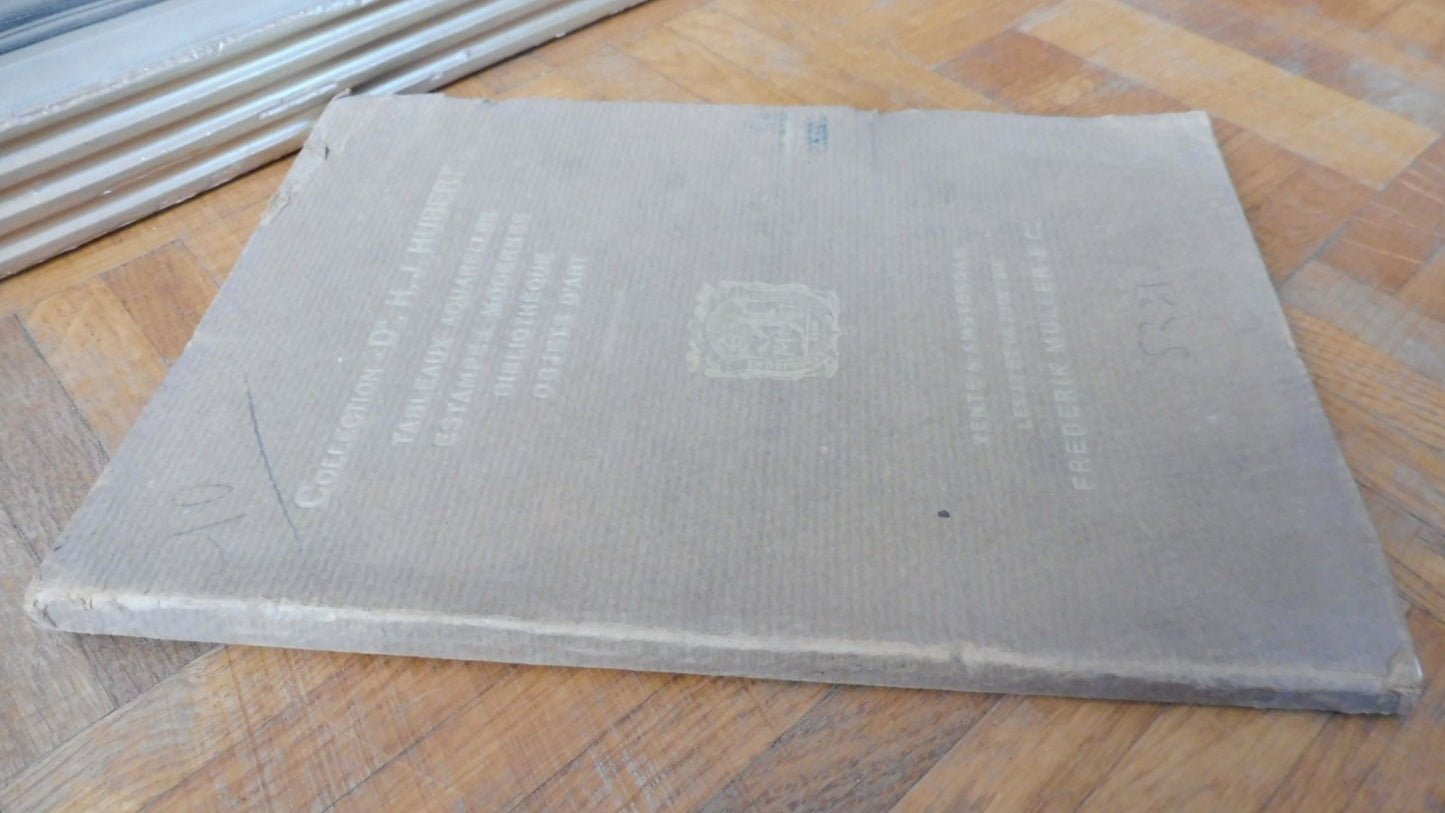 Catalogue de la collection du Dr. H. J. Hubert 1911
