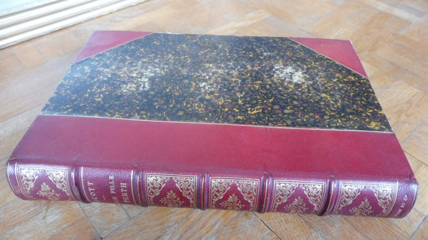 La Jolie fille de Perth (Walter Scott) 1883 illus. Detti, Gosselin...
