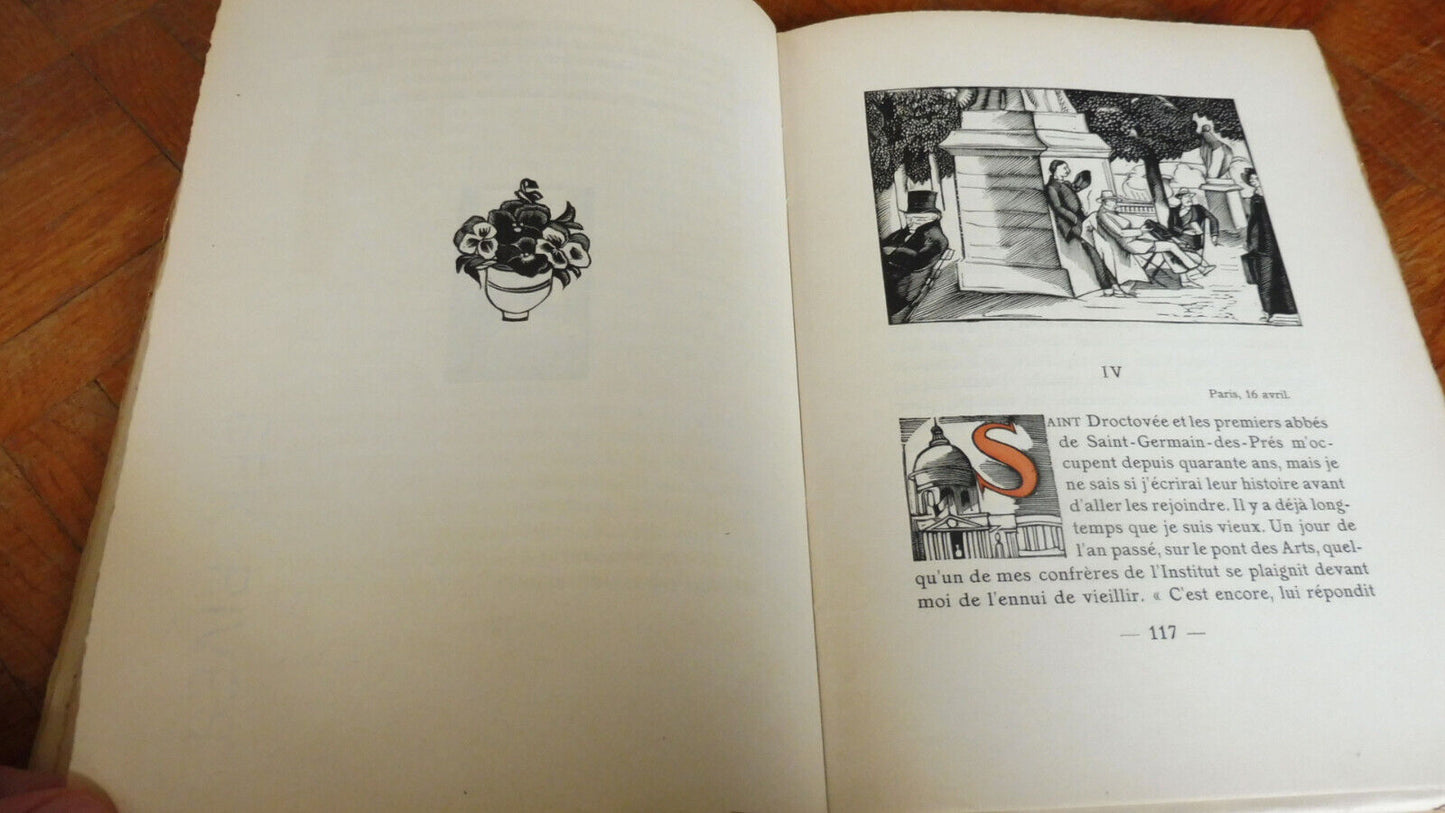 Le Crime de Sylvestre Bonnard (Anatole France) 1923 illus. Siméon VELIN