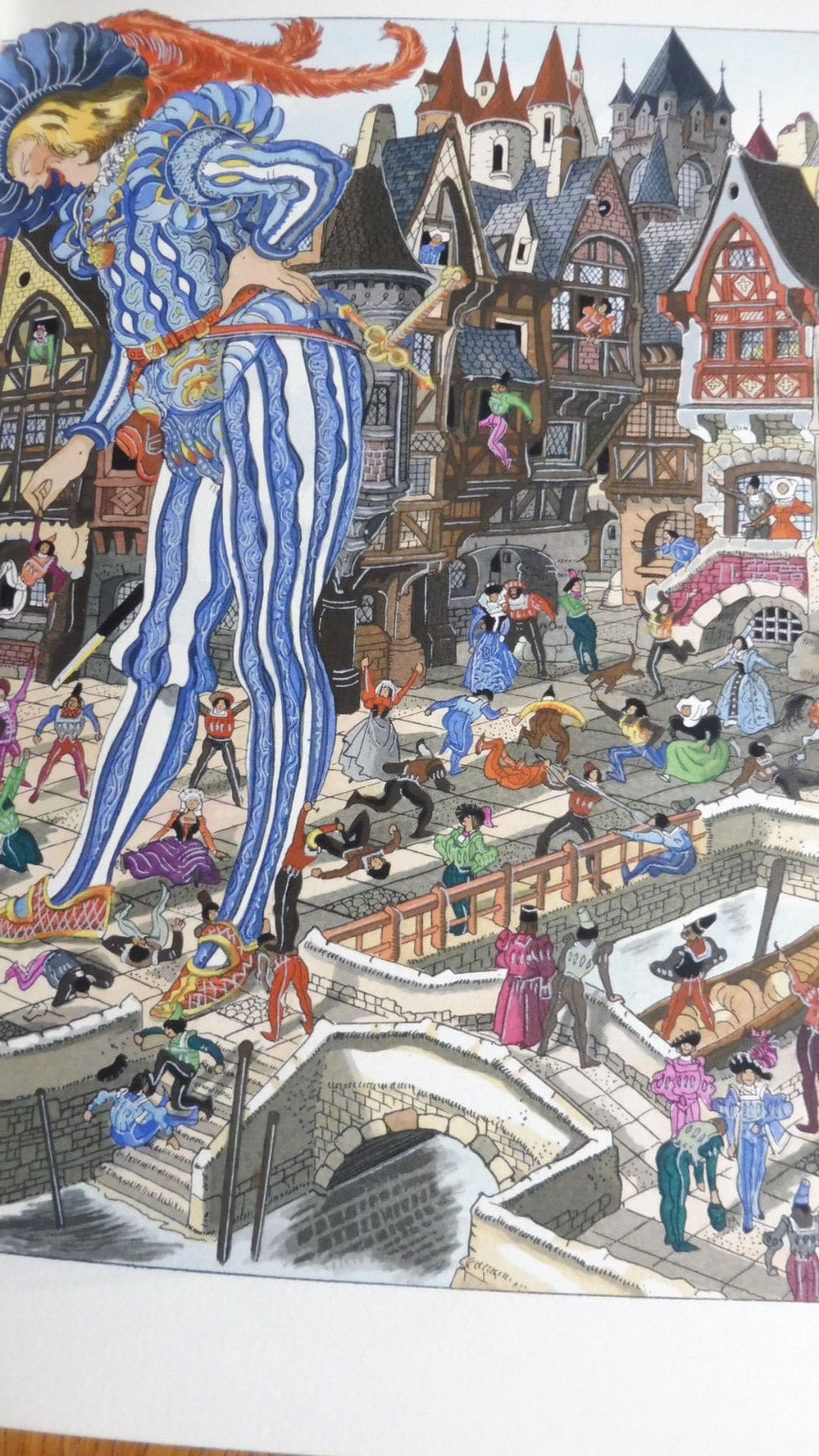 Oeuvres de Rabelais 1964 5/5 illus. Jehan de Génie